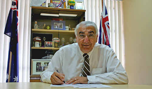 Lismore MP Thomas George. Lismore MP Thomas George.
